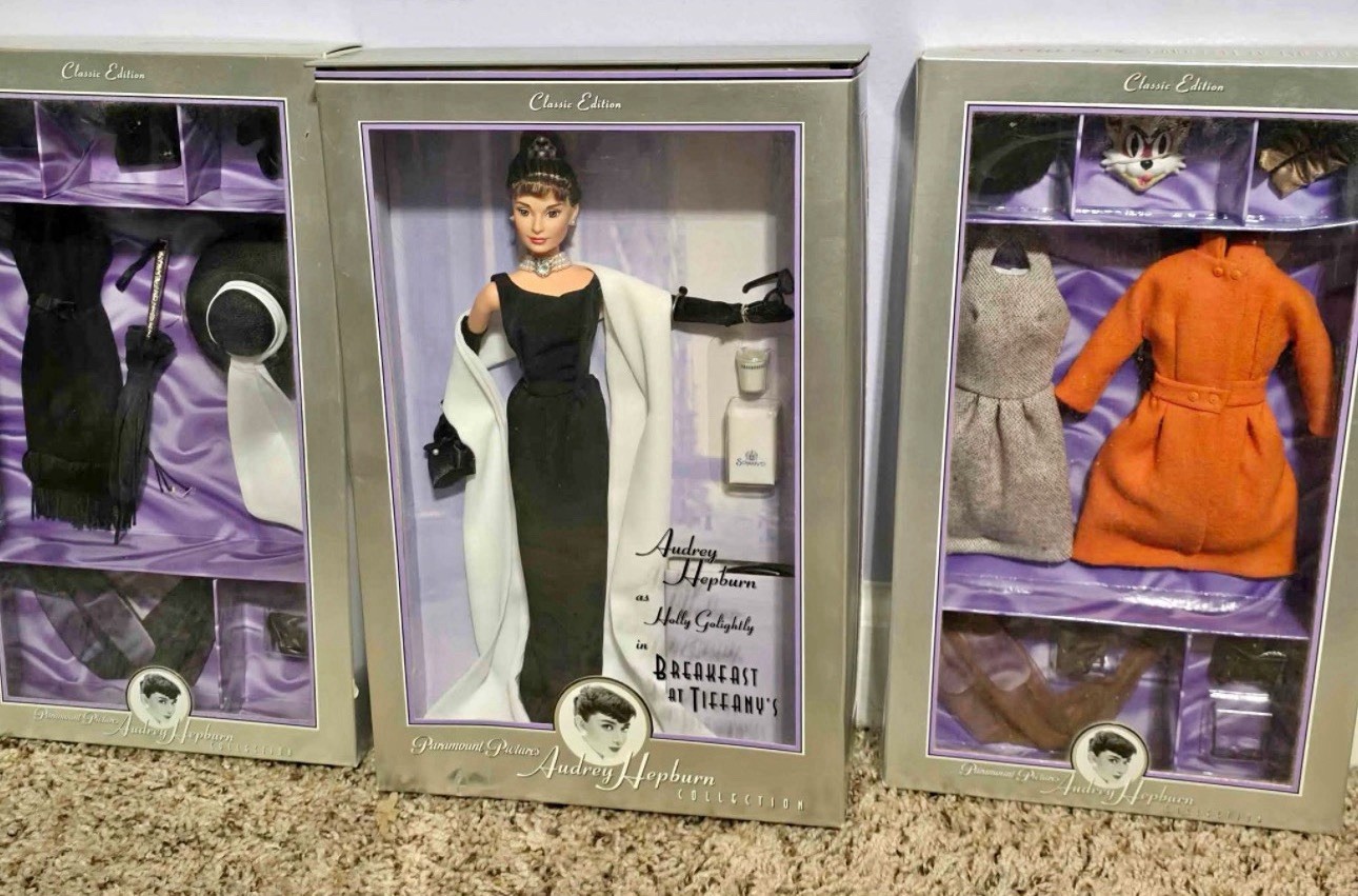 Mattel Barbie Audrey Hepburn Collection Breakfast at Tiffany's Doll