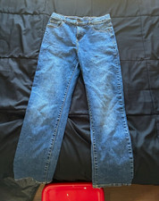 Imagen de Levi’s Men’s Blue Denim Tapered Jeans Regular Fit Size M 5-Pocket Solid