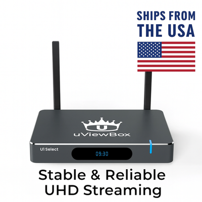 uViewBox U1 Select, 18+, Record, 8K Ultra HD, Voice Command uViewBox U1 Select, 18+, Record, 8K Ultra HD, Voice Command