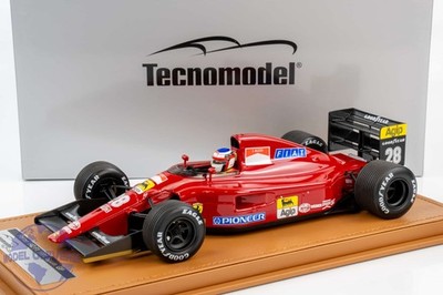 Tecnomodel - 1:18 Ferrari 642 F1 Jean Alesi Spanish GP 1991 with Driver Figur...