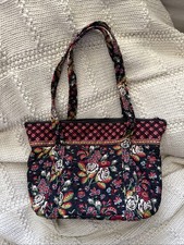 Made In America Y2K 90s 2000s Vintage Vera Bradley "Anastasia" Petite Paddy Tote