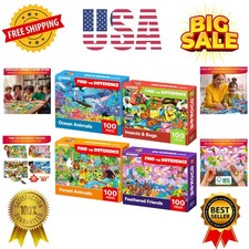 100 Piece Puzzles for Kids Ages 4-6   4 Puzzles for Kids Ages 6-8   Search an...