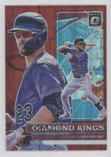 2022 Panini Donruss Optic Diamond Kings Red Pandora Prizm 35/99 Kris Bryant 0m4q