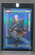 2026 Topps Chrome Marvel Chameleon Blue Refractor #106 76/150 w/ Case