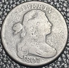 1807 Draped Bust Large Cent — photo from another recent sale