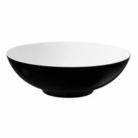 Seltmann Weiden Life SchüSsel Schale Porzellan Fashion Glamorous Black Ø 30.3 Cm