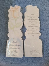 Vintage Religious Bookmarks, Set Of 25, Instrument Of Peace, Easter, NEW Sealed