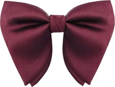 Oversized Bow Ties for Men, Adjustable Pre Tied Mens Bow Tie, Tuxedo Bowties Men