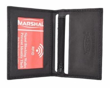 RFID Blocking Slim Thin Premium Leather Credit Card ID Mini Wallet Holder Bifold