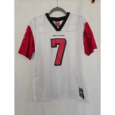 Kids NFL Atlanta Falcons Michael Vick Jersey Size XL White Red Youth Football