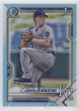 2021 Bowman Draft Chrome Sky Blue Refractor Shane Panzini #BDC-36 0yd6