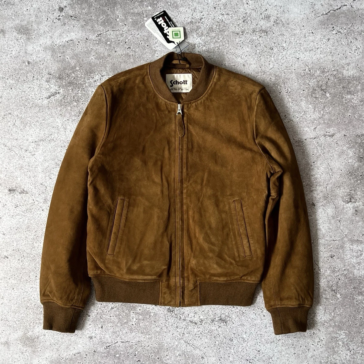SCHOTT Coats, Jackets & Vests for Suede Outer Shell Men for Sale