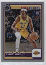 2023-24 Panini NBA Hoops Premium Stock Silver Prizm Maxwell Lewis #56 1pe0