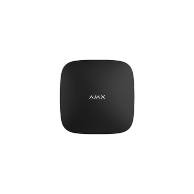 Ajax Hub 2 4G Black Alarm Control Panel Ethernet Photo Verification 9NA/AUX
