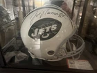 Joe Namath Signed NY Jets Authentic Full Size Riddell Helmet Schwartz COA