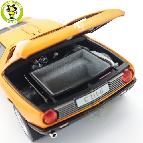 1/18 Mercedes Benz C111/II 1970 Norev 183050 Diecast Model Car - Picture 14 of 17