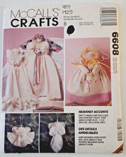 Angels Dolls Ornament Decor PATTERNS 9 , 11 25"
