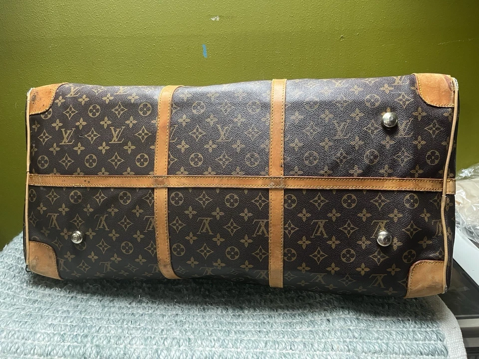 AUTÉNTICO Bolso Louis Vuitton Keepall 60 Monograma Boston Bolso de Lona Vintage Foto 4 de 4