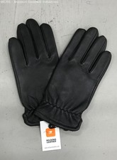 Wilsons Leather Women's Elastic Wrist Black Solid Winter Gloves Size S