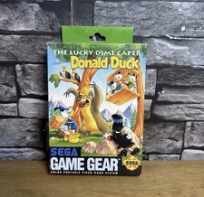 Lucky Dime Caper Starring Donald Duck Sega Game Gear Complete CIB