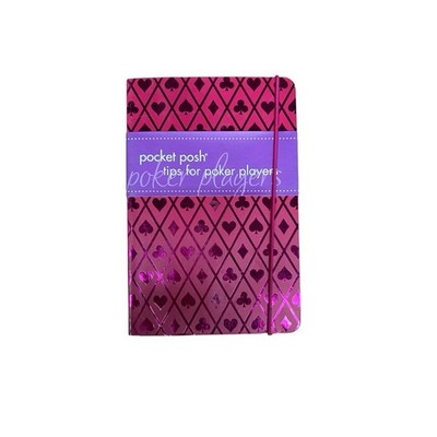 Pocket Posh Tips for Poker Players Notebook Shiny Foil Mickey Steiner