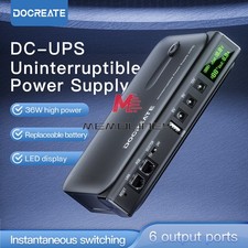 DC1036L 36W Digital UPS Uninterruptible Power Supply for Router 5V9V12V/15V/24V