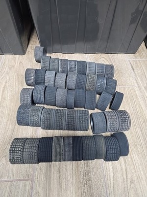 46 Custom Works R2 Foam Tires Orange Dirt Oval Enforcer Intimidator