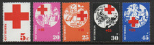 Netherlands 1972 Red Cross set fine fresh MNH