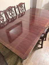 1960s Bernhardt Dining Table and Chairs