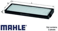 Mahle LA377/S Filter FüR Innenraumluft Innenraumfilter Filter Innenraum