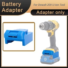 1x Adapter For Ko balt 24V Li-Ion Battery For Dewalt 20V Li-ion Power Tools NEW