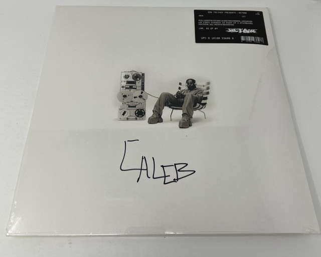 Don Toliver Octane Signed Autographed Cover 2LP White Vinyl Playback Edition