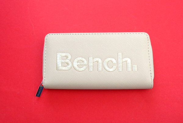Bench GroßE Xxl Damen GeldböRse Portemonnaie Brieftasche Beige-image