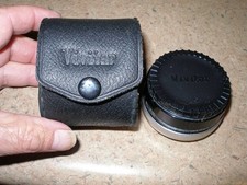 Vivitar 2X-4 FL-FD Auto Teleconverter Camera Lens with Case Canon AE-1 Camera