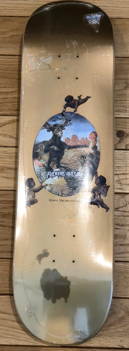 FA F*cking Awesome FuckingAwesome Sinners Skateboard Deck 8.38 NEW