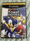 Sonic Heroes Nintendo Gamecube Complete CIB Player's Choice