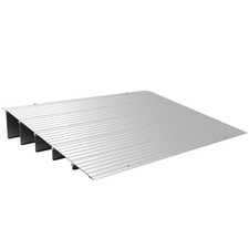 5 Inch Aluminum Threshold Ramp for Wheelchairs Walkers and Scooters