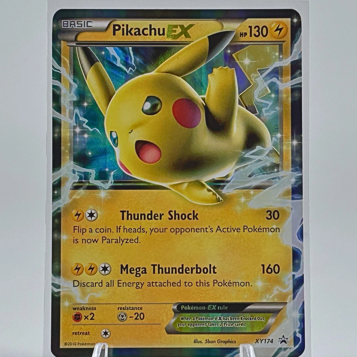 ピカチュウプロモ海外版 PSA9 Pikachu EX #XY174 2016 ピカチュウEX