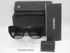 Chanel CH5506 Sunglasses col622/S8 Black Frame Gray Polarized Grad Lens 51/21