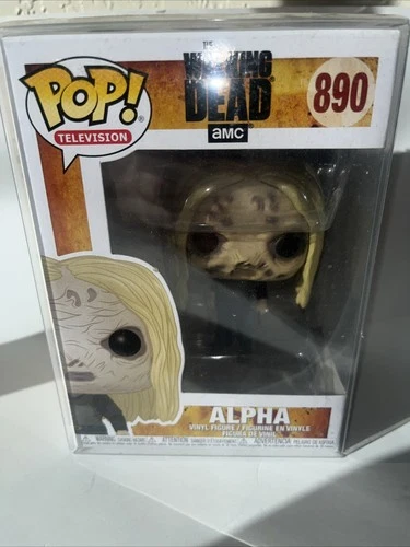 Funko Pop! Vinyl: The Walking Dead - Alpha #890 W/ Pop Protector