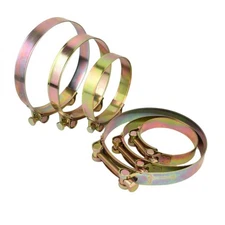 Sturdy Exhaust Repair Tool with Carbon Steel Bolt Pipe Clip Hose Clamps