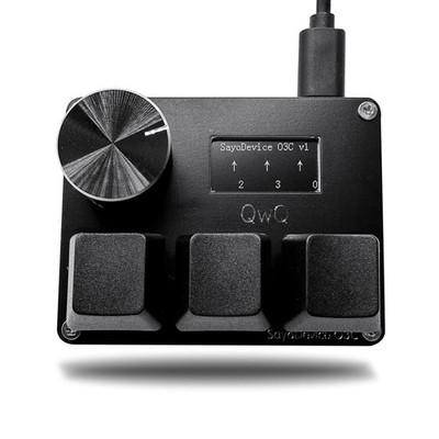 with SayoDevice O3C OSU Tastatur Mit Schnellauslöser, HallSchalter, Magnetisc...