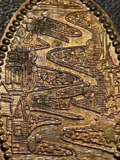 Lombard Street San Francisco Type II Zc Elongated Penny #122418