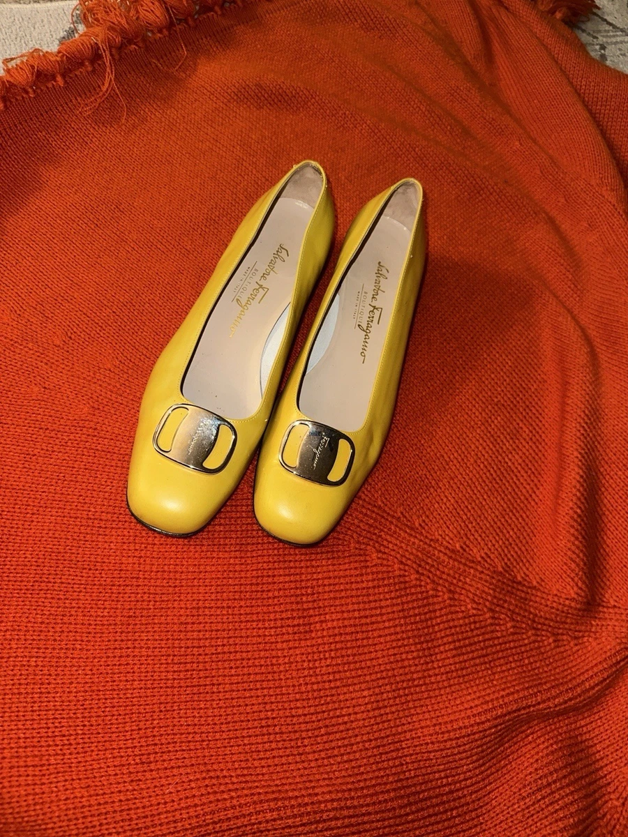 Salvatore Ferragamo Yellow Shoes for Women for sale | eBay