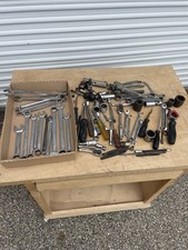 Snap On Tool Lot Usa Wrenches Screwdrivers Sockets Many Good Pieces