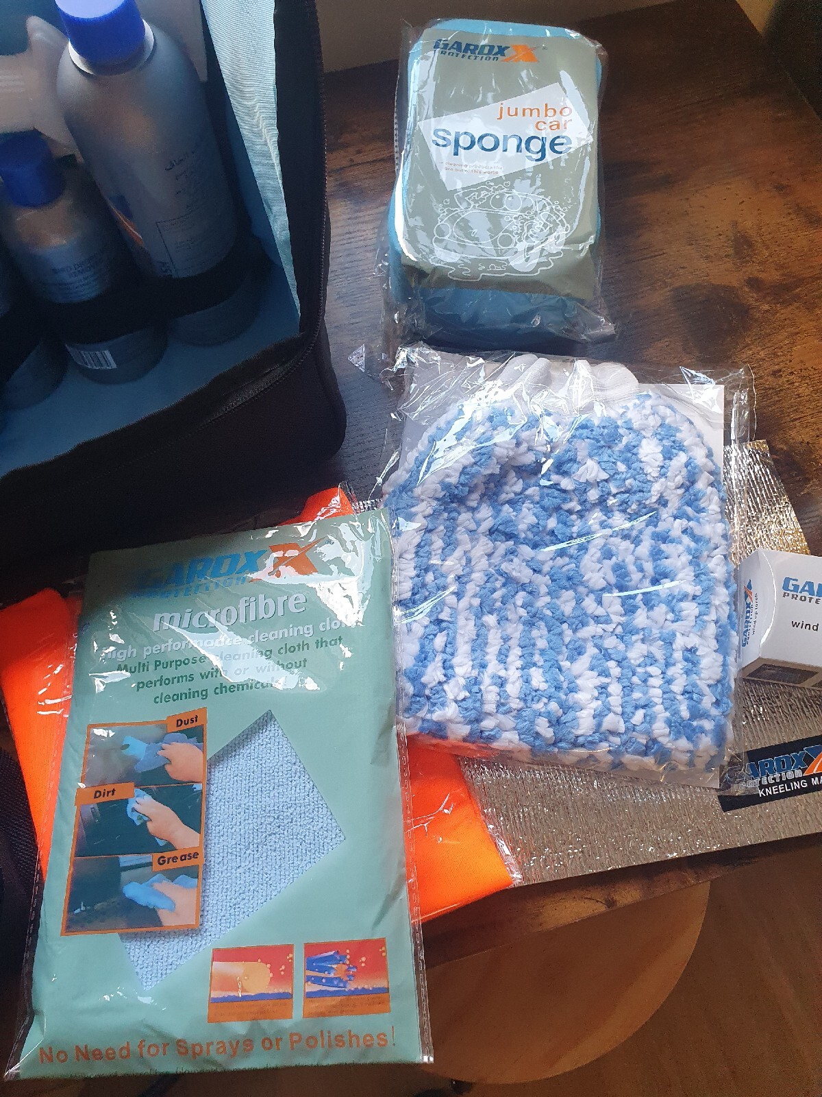 Genuine GardX Car Cleaning, Protection & Emergency Kit w/ Tyre