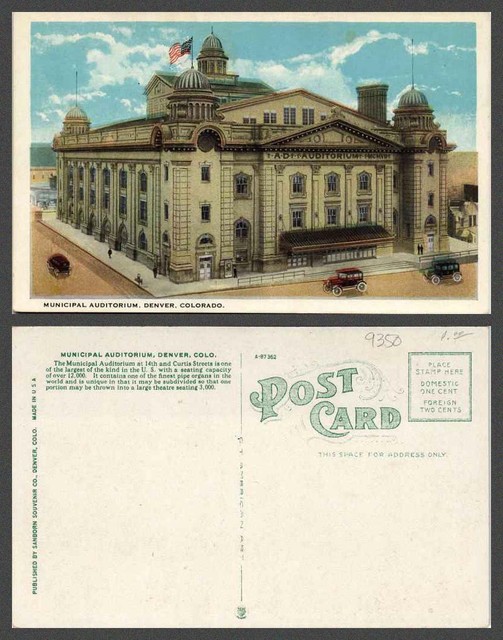 COLORADO Denver VINTAGE POSTCARD eBay