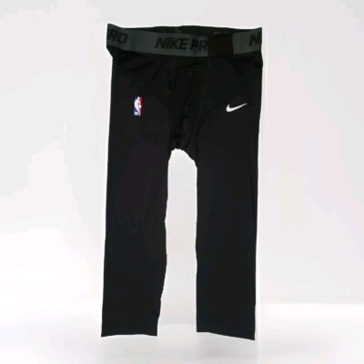 NIKE PRO NBA 3/4 Compression Leggings DN1547-010 Men s Color Black Size XLarge