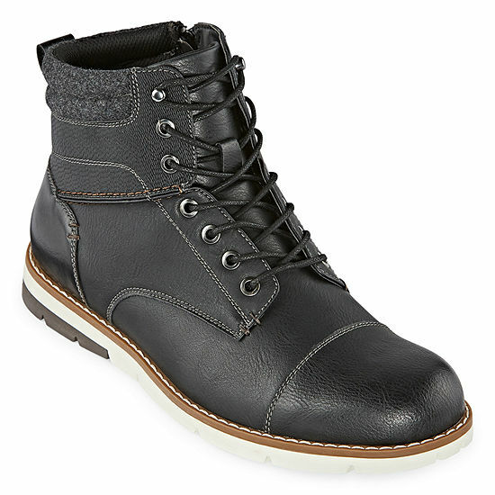 JF J.Ferrar Mens Molina Lace Up Boots Size 8 M | eBay display picture 1