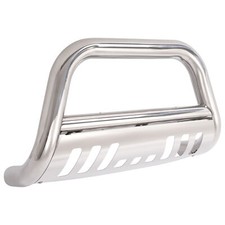 Front Bull Bar W Skid Plate Bumper Guard For Honda Pilot 03-08 Ridgeline 06-14